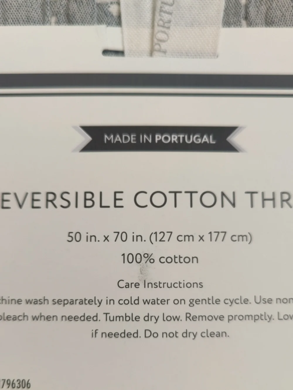New!Nemcor Cotton Throw Blanket Reversible Lightweight Sofa Couch Bed Throw Y2K